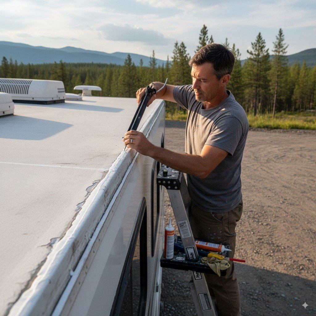 RV Roof Sealing
