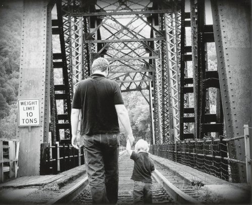 New River Gorge Father & Son Bridge walk