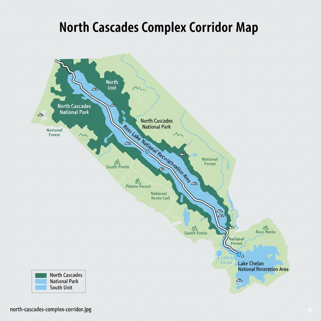 NOCA vs Ross Lake NRA corridor”