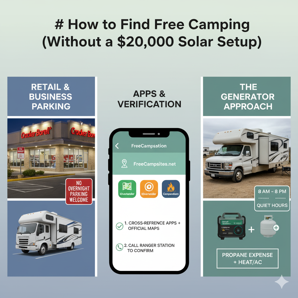 How to Find free Camping