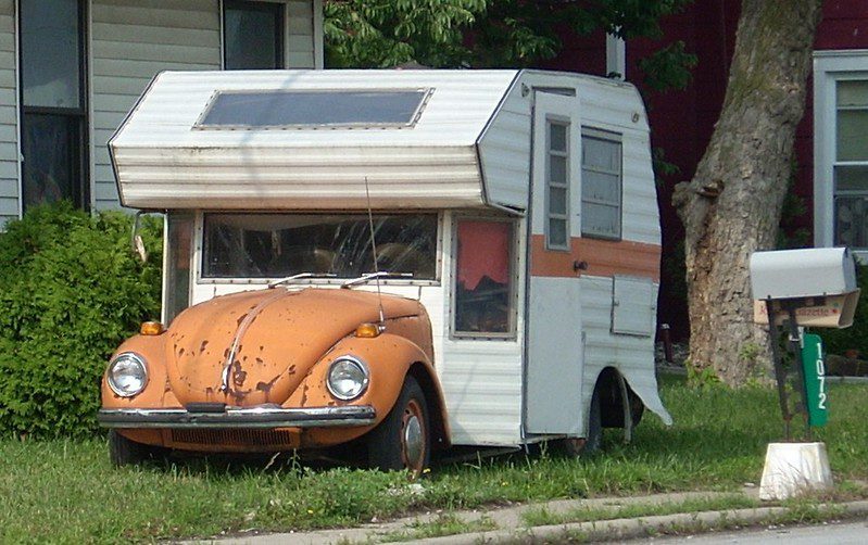 VW bug camper