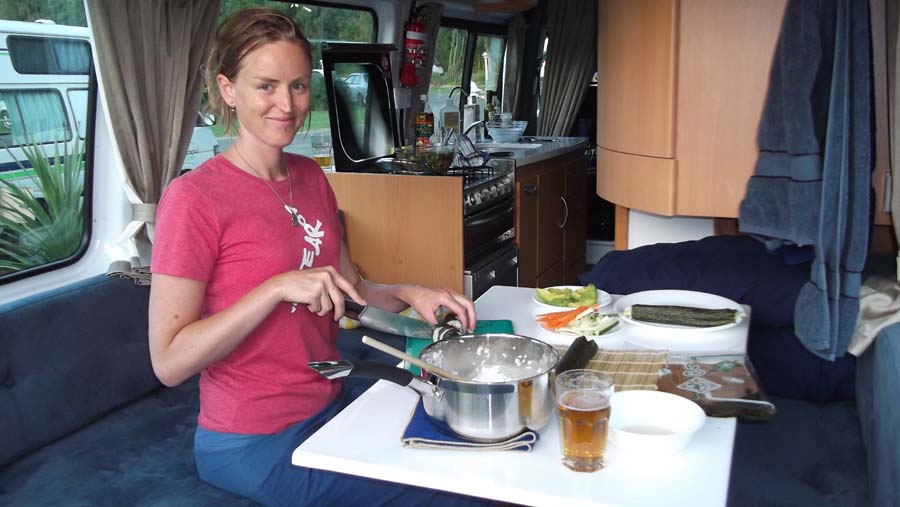 A: Optimize Your RV Kitchen: Tips for Efficient Cooking and Delicious Road Trip Meals