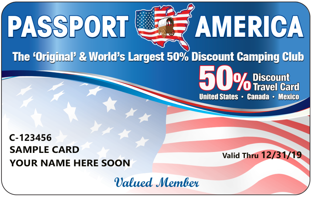 Passport America Membership Card
