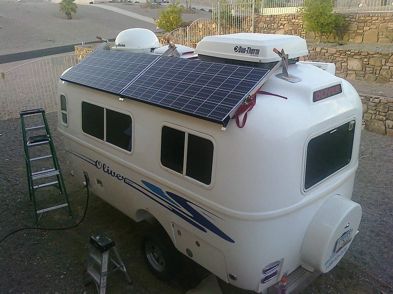 Solar Travel Trailer