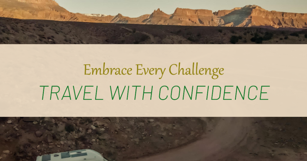 Text: Embrace the Challenge
