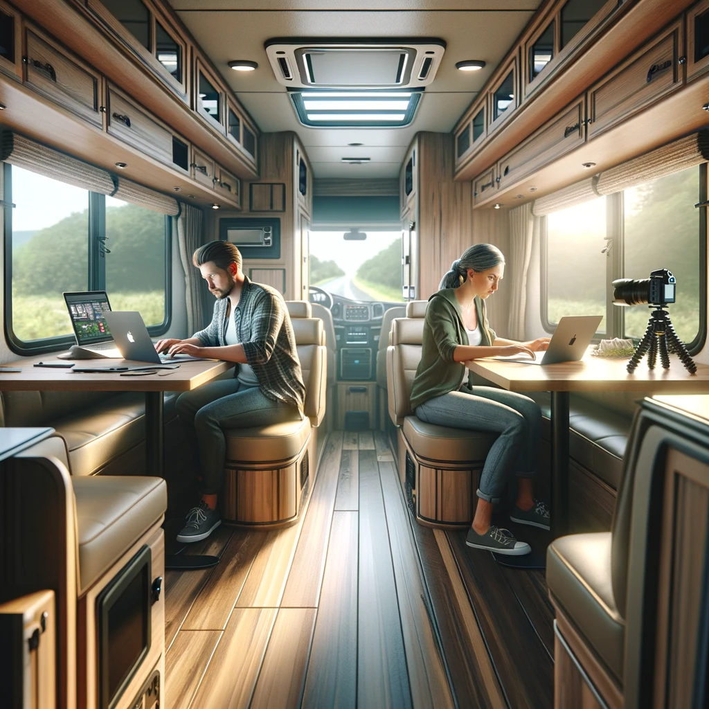 Remote work from RV