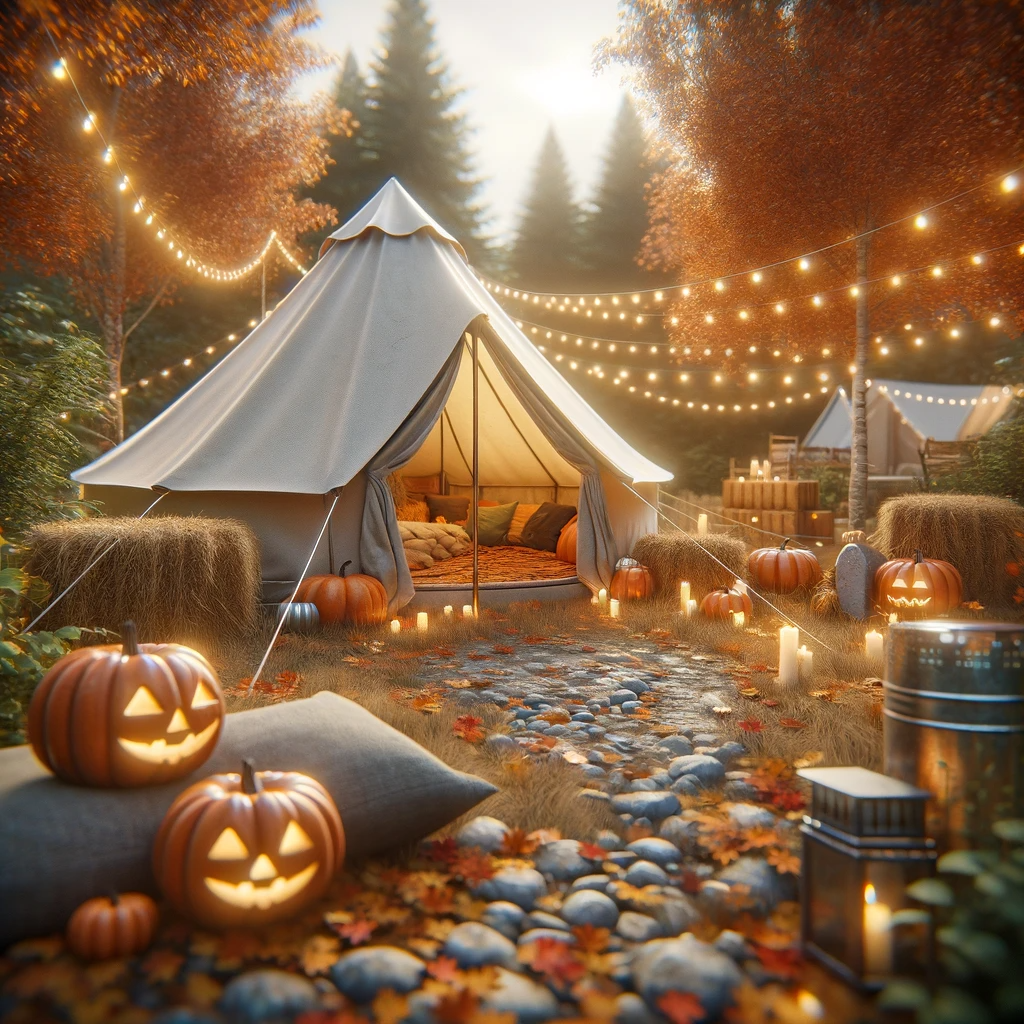 Bell Tent Fall Foliage