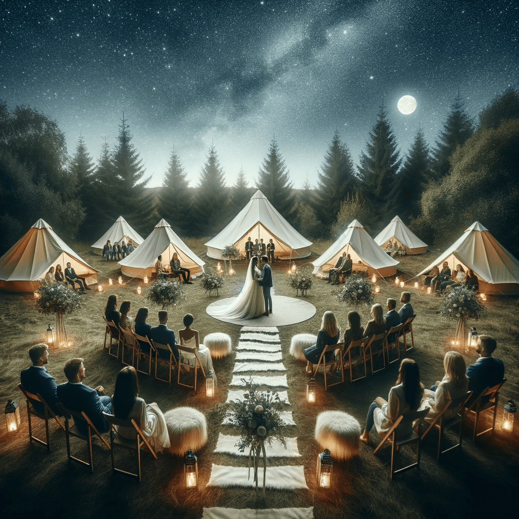 Glamping Wedding
