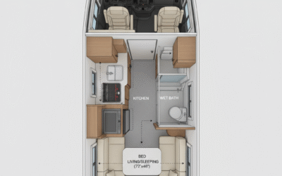 Class B RV Floor Plans