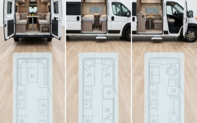 Class B RV Floor Plans in 2026: Best Layouts, Rear Bath, Wet Bath vs Dry Bath
