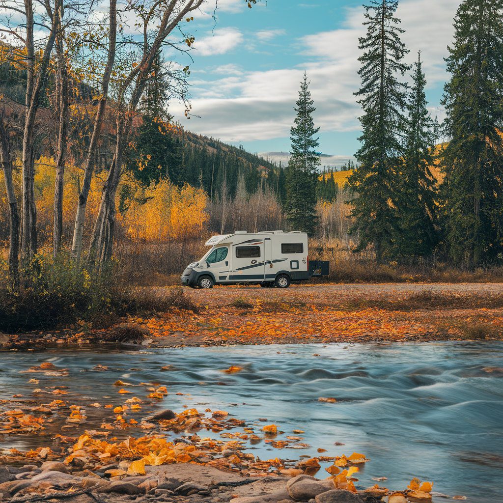 Autumn Camper Van