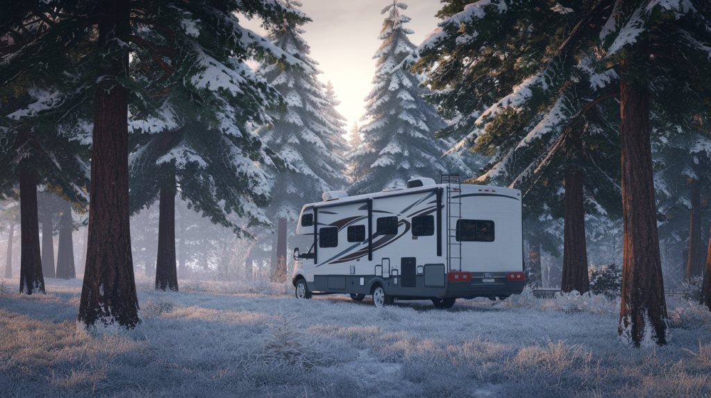 Winter Camping Solitude