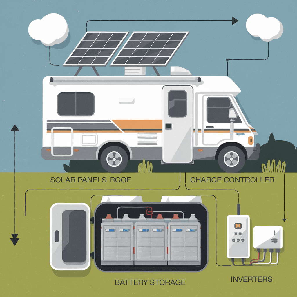 RV Solar Components