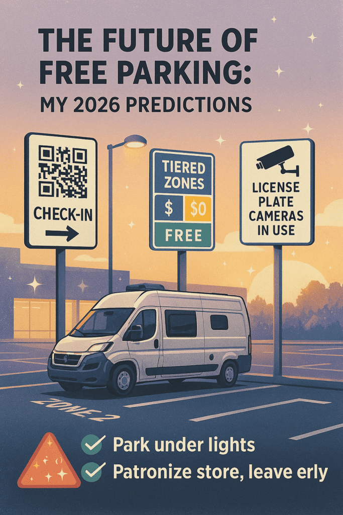 The future of free parking