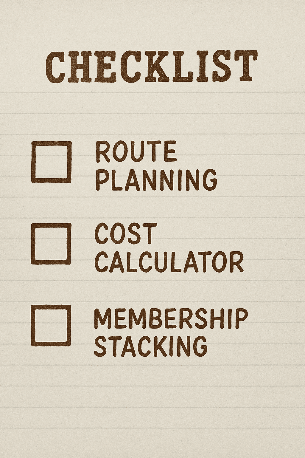 Checklist