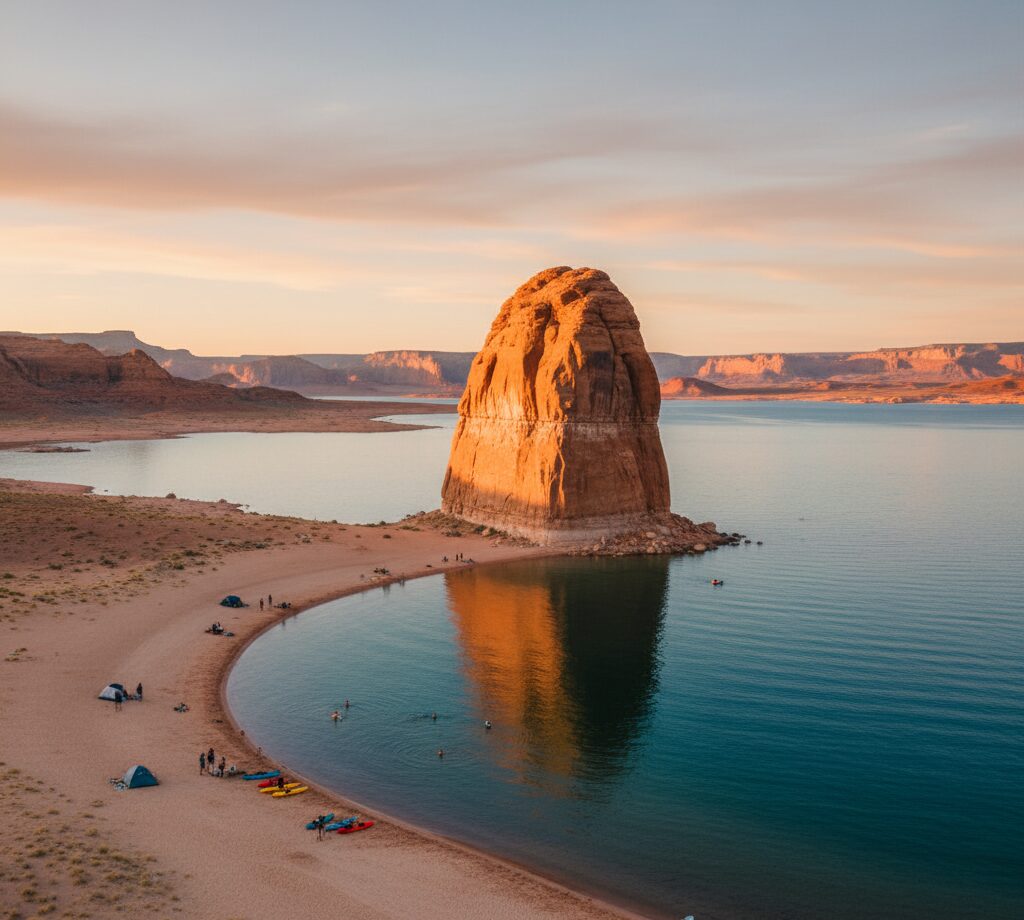 Lone Rock Beach, Utah