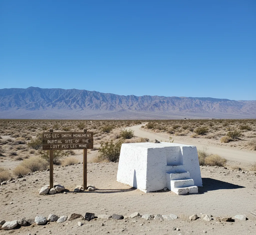 Peg Leg Smith Monument, California