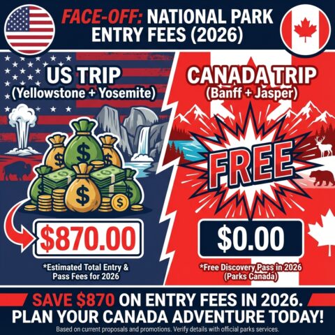 2026 National Park Fees: $250 Nonresident Pass & $100 Surcharges