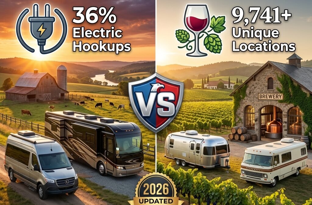 How to Choose: RV Overnights vs Harvest Hosts in 2026