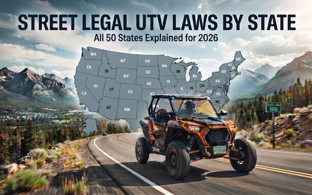Street Legal UTV Laws by State: All 50 States in 2026