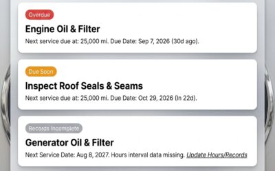 Free RV Maintenance Tracker: Ditch the Spreadsheet